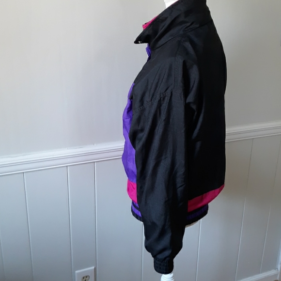 Vintage 90's Colorful bomber jacket - Picture 3 of 6